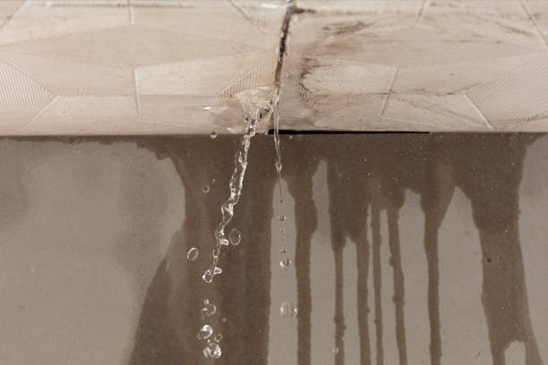 Professional Water Damage Repair technician working in Graham, TX